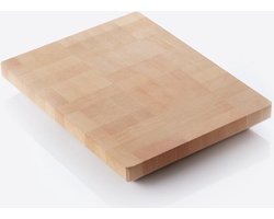 Point-Virgule Snijplank - Hakblok - Beuk - Designed by Mathias De Ferm - 47.5 x 35 x 5.5 cm