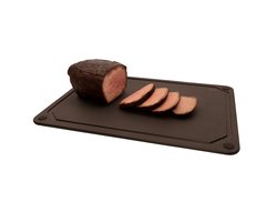 Point-Virgule - Snijplank - Met sapgeul - Houtvezel - Zwart - 44x32.5x0.6cm