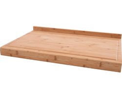 Point-Virgule - Snijplank - Met sapgeul - Opstaande rand - Bamboe – 40x31x7cm