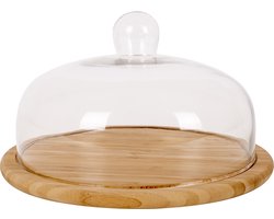 Point-Virgule - Taartplateau - Met glazen stolp - 30cm