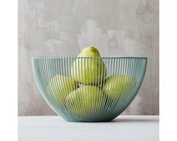 Point-Virgule Wire mand saliegroen ø 25cm H 14cm
