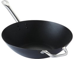 Point-Virgule Wokpan - Professionele Wok - Whitford Anti-aanbaklaag - Ø 36cm