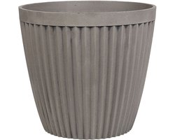 POKA - Plantenbak - Taupe - 44 cm - Polyresin