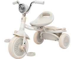 PolderGoods Opvouwbare Peuter Driewieler - Fiets voor baby & kind - Beige