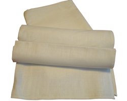 Poleerdoeken linnen 50x70 cm offwhite - 3 Stuks