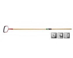 Polet hak schaafmodel van16CM met essen steel van 150cm