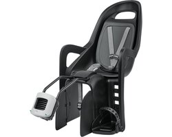 Polisport Groovy FF Fietsstoeltje Achter - Zwart/Grijs