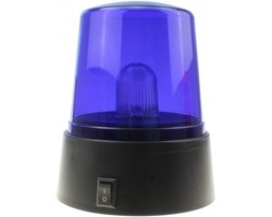 Politie zwaailamp - zwaailicht - blauw LED licht - 11 cm - speelgoed voor kinderen