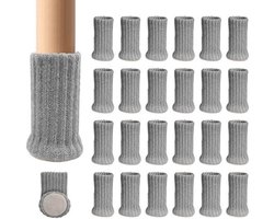 PolkaHome Stoelpoten Beschermers Set - 24 Stuks Antislip Vloerbeschermers