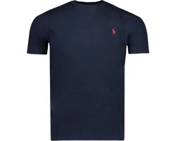 Polo Ralph Lauren  T-shirt Blauw Getailleerd - Maat XXL - Mannen - Never out of stock Collectie - Katoen