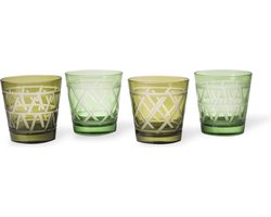 Pols Potten- Drinkglas - Tie Up- Set/4