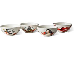 Pols Potten- Kom - Tattoo - set 4