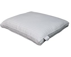 Polydaun Liv hoofdkussen – boxmodel - anti-huisstofmijt – GRS gerecyclede vulling – 950 gram – 65x55x5 cm