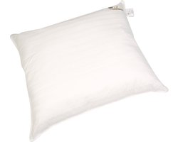 Polydaun Waldkrone Linderhof hoofdkussen - katoenen tijk - GRS gerecyclede Comfort-O-Bol vulling - 800 gram - navulbaar - 60x70 cm