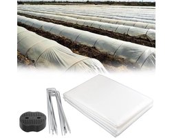 Polyethyleenfolie voor broeikas en tuin, plastic platen voor folietunnel, afdekfolie voor tomatenkas - ideaal voor groenten en planten