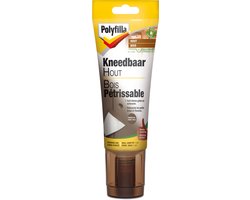 Polyfilla - Kneedbaar Hout - Donkere Eik - 330 G