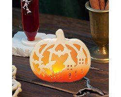 Pompoen Siliconen Mal - Herfstdecoratie Vorm - Ambachtelijke Decoratie - 3D Ontwerpervaring - Ongeveer 65 g - Oranje