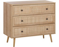 PONCA - Commode - Lichte houtkleur - Vezelplaat