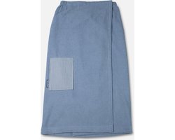Ponchy - Azul Oceano - Luxe Sauna Handdoek - Sauna Kilt - Dames