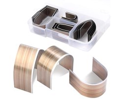 Ponsgereedschap Set voor Lederbewerking - 18-delig - DIY Ambachtelijk - Lederen Embossing - Universeel - Amateurs en Professionals - Gelegeerd Staal