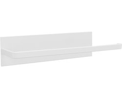 Ponsvrij Roestbestendig Papieren Handdoekrek Zelfklevend Koolstofstaal voor Kasten voor Badkamer (Wit)