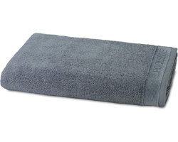 Poolside badhanddoek 67 x 140 cm, handdoek - , 100% katoen, steen (grijs)