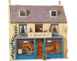 Poppenhuis Meubels - Miniatuur Meubilair - Spelen en Decoreren - Gedetailleerd Ontwerp - 76 cm Hoog - Meerkleurig