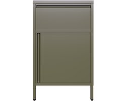 Popstrukt Bon Bon Nachtkastje - Moss Grey (Groen)