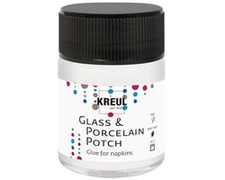Porselein Potch - Transparante Servetlijm en Vernis voor Porselein en Glas, 50 ml