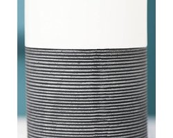 Porseleinen Beker Grijs 6,9 x 12,6 x 6,9 Cm