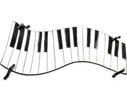 Porseleinen Dienblad Pianotoetsen