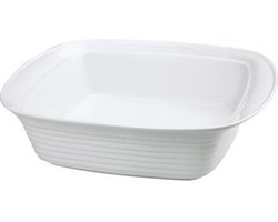 Porseleinen ovenschaal / lasagneschaal "Burgund" 33cm x 25cm - Küchenprofi