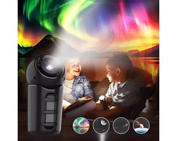 Portable Galaxy Projector – Sterrenhemel Projector – Sterren Projector – Planeten Effect – Sfeerlamp – LED – Projector – Lichtshow voor Thuis en Onderweg
