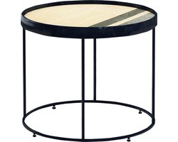 Port|Dienblad 49 cm in mangohout / steen