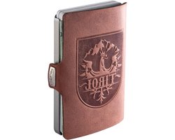 Portefeuille Kaarthouder Credit Card Opberger Tirol Oak - I-CLIP Original Silver