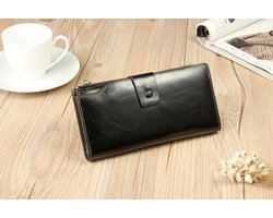 Portemonnee Dames, Portemonnee, Portemonnees, Portefeuille Dames, Dames Pasjes Houder, Card Holder Wallet, Portefeuille, Portefeuille Dames Met Kaarthouders, Creditcardhouder, Pasjeshouder Vrouwen, Moederdag, Valentijnsdag, Verjaardag, ZWART