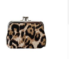 Portemonnee klip - Luipaard - Leopard - Dierenprint