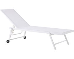 PORTOFINO - Strandstoel - Wit - Aluminium