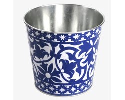 Portugese bloempot rond