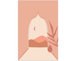 Poster 20x30 cm - Poort - Plant - Landschap - Posters - Kamer decoratie - Wanddecoratie woonkamer - Muurdecoratie slaapkamer