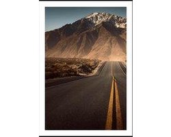 Poster Bergweg 13 x 18 cm.