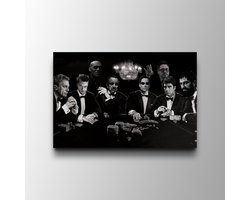 Poster op Hoge kwaliteit pvc - 40x50cm (zonder frame) - Wall Art Bekende personen - Wanddecoratie - Canvas - Legends wallpaper - Uniek design