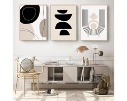 Posters, abstracte kunstposter, wandschilderijen, zonder lijst, canvasafbeeldingen, moderne wanddecoratie, fotoset voor woonkamer, slaapkamer, 30 x 40 cm