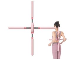 Posture Corrector voor Vrouwen - Retractable Yoga Sticks voor Humpback Correctie en Lichaamsoefeningen