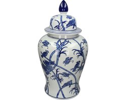 Pot Porselein Blauw 32 X 32 X 61