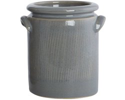 Pot Pottery lichtgrijs 15cm