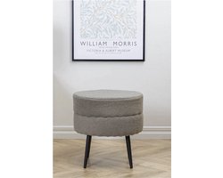 Pot Puff - Zwart Teddy - trendy en comfortabel