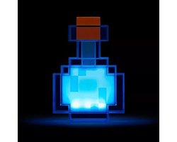 Potion Lamp - Nachtlampje - 8 kleuren - led MCers nachtlampje - bedlampje met USB-oplaadbaar - 3D bedlampje voor kinderen, voor cosplay, speelgoed, geschenken