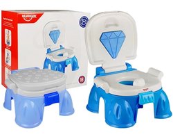 Potje kind - plaspotje - 20x34x21cm - multifunctioneel - blauw