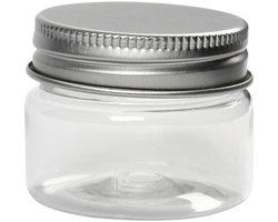 Potje met schroefdop, H: 35 mm, d 40 mm, 35 ml, 10 stuk/ 1 doos